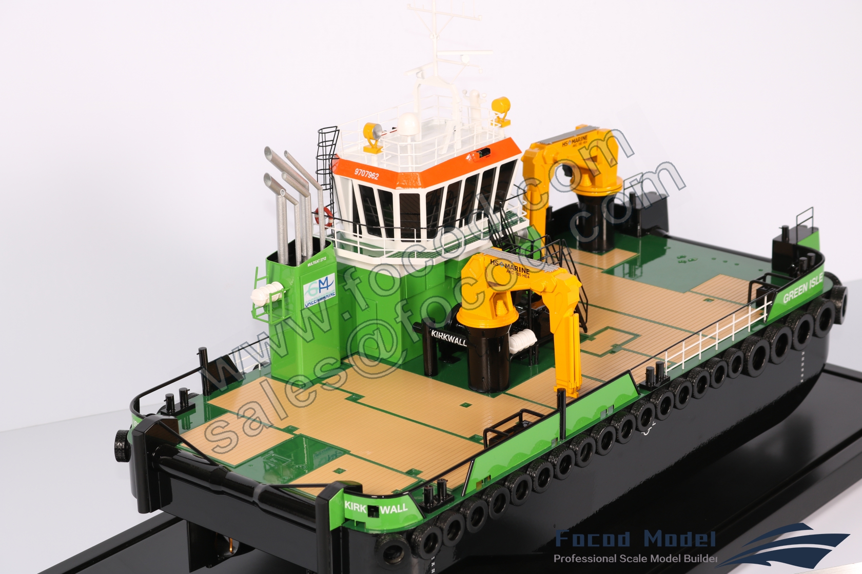 customized model of 27m tug